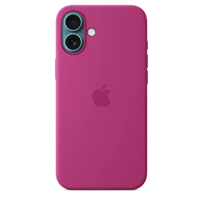 Apple iPhone 16 Plus Silicone MagSafe Case - Fuchsia - iStore Namibia