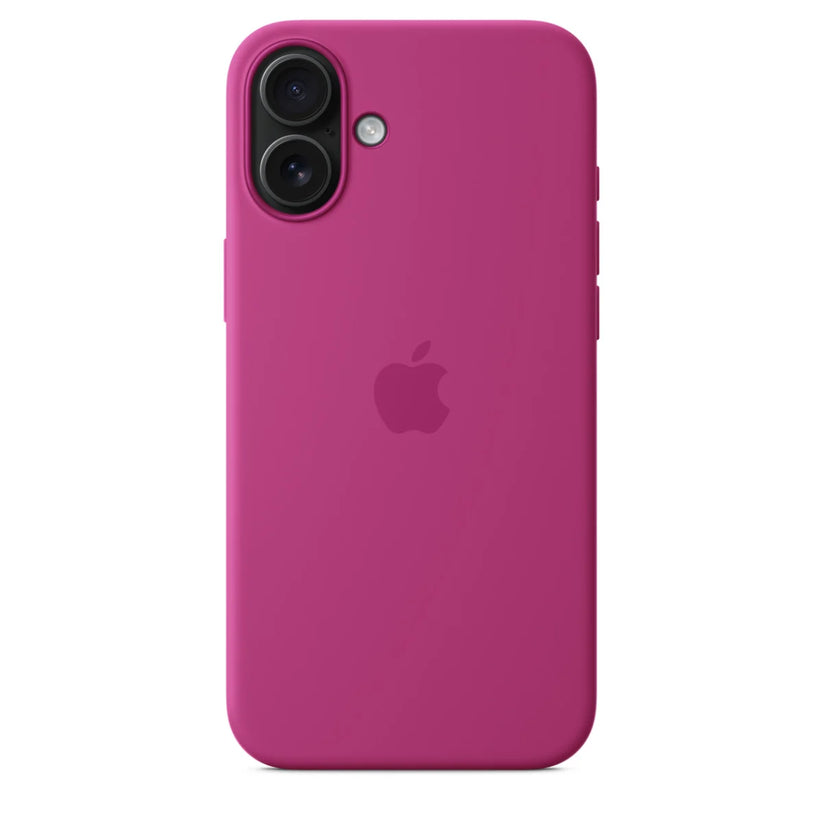 Apple iPhone 16 Plus Silicone MagSafe Case - Fuchsia - iStore Namibia