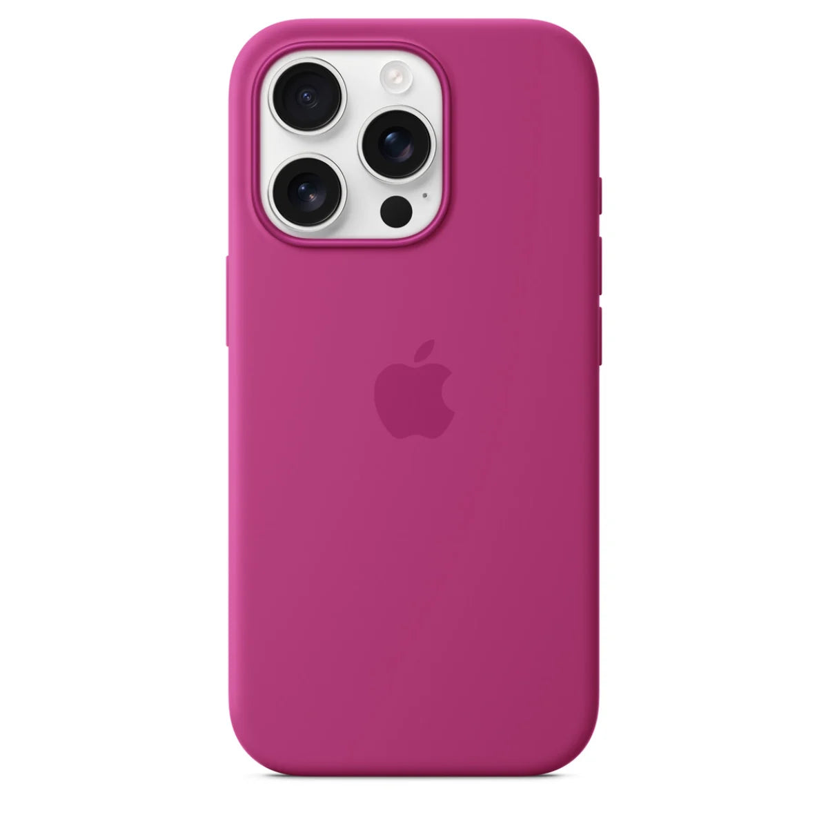 Apple iPhone 16 Pro Silicone MagSafe Case - Fuchsia