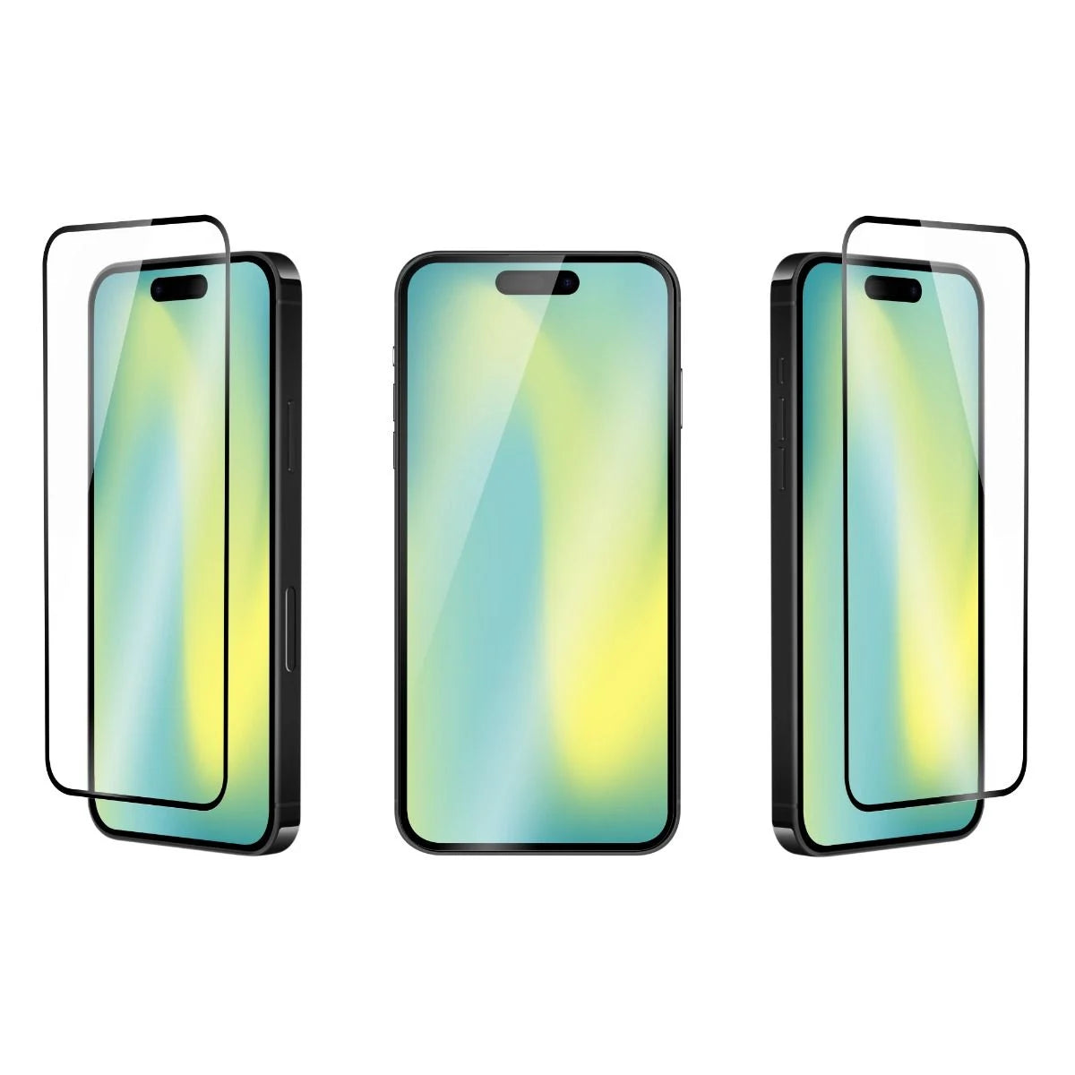 Moov Curved Glass Screen Guard for iPhone 17 | iPhone 16 Pro