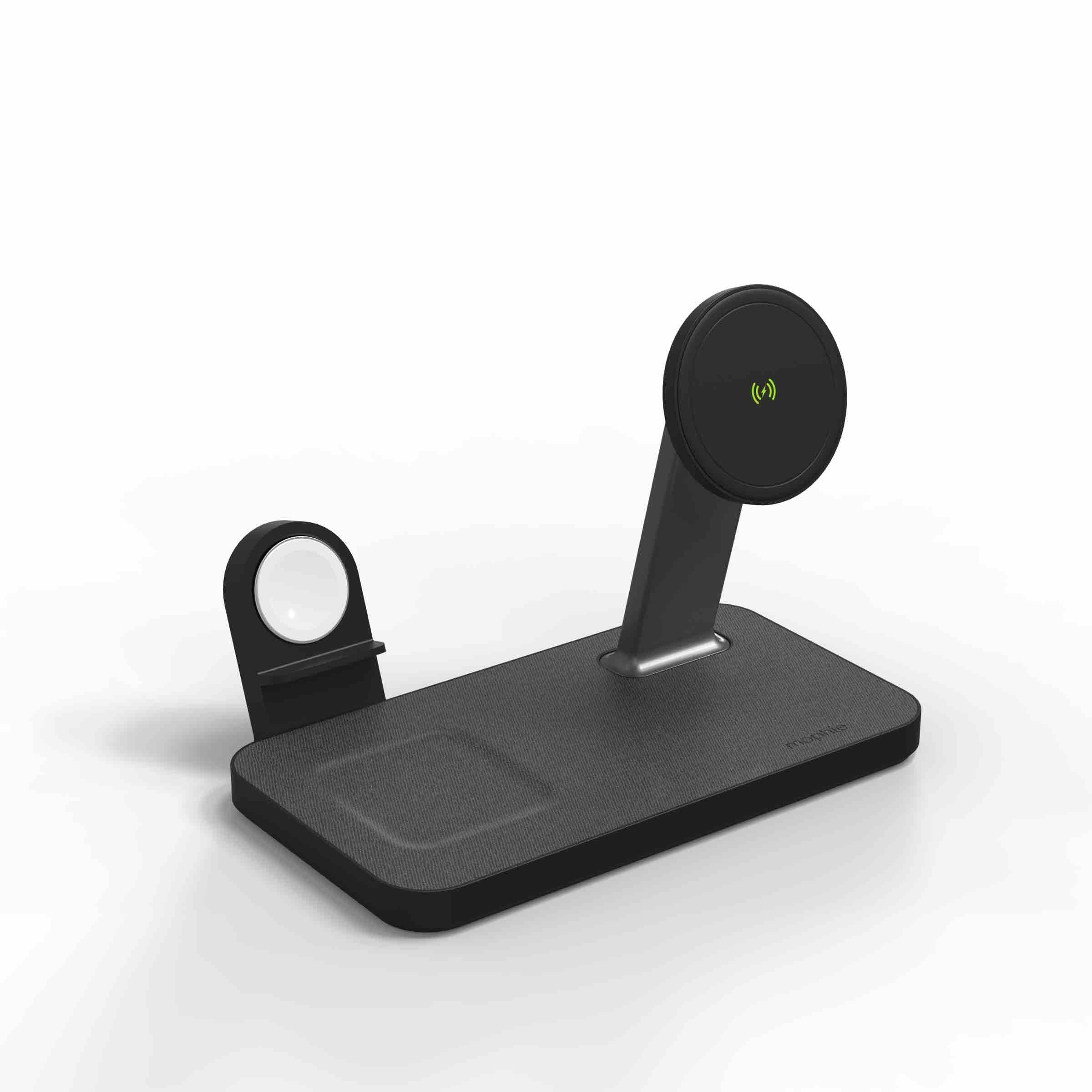 Mophie Snap+ 3-in-1 Charging Stand Black iStore Namibia