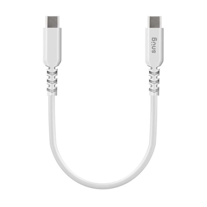 Snug MFI To Type-C Cable Max 30W 25CM- White