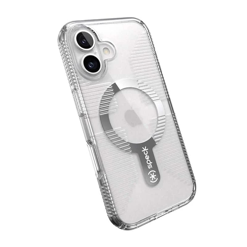 Speck Apple iPhone 16 Gemshell Clear Grip Magsafe Case - Clear