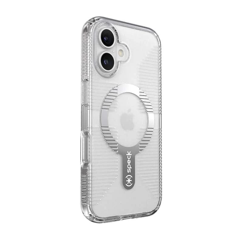 Speck Apple iPhone 16 Gemshell Clear Grip Magsafe Case - Clear