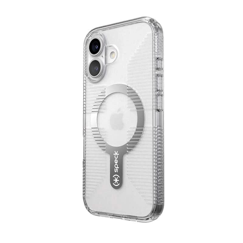 Speck Apple iPhone 16 Gemshell Clear Grip Magsafe Case - Clear