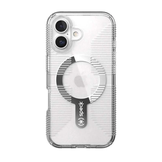 Speck Apple iPhone 16 Gemshell Clear Grip Magsafe Case - Clear