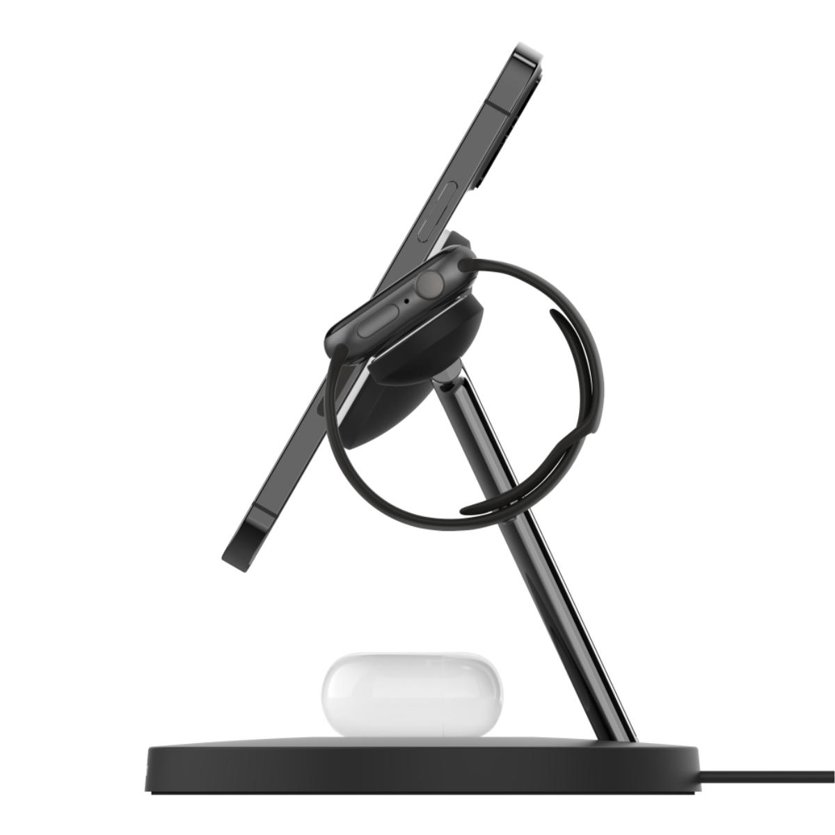 Belkin BoostCharge Pro 3-in-1 MagSafe Charging Stand 15W - Black