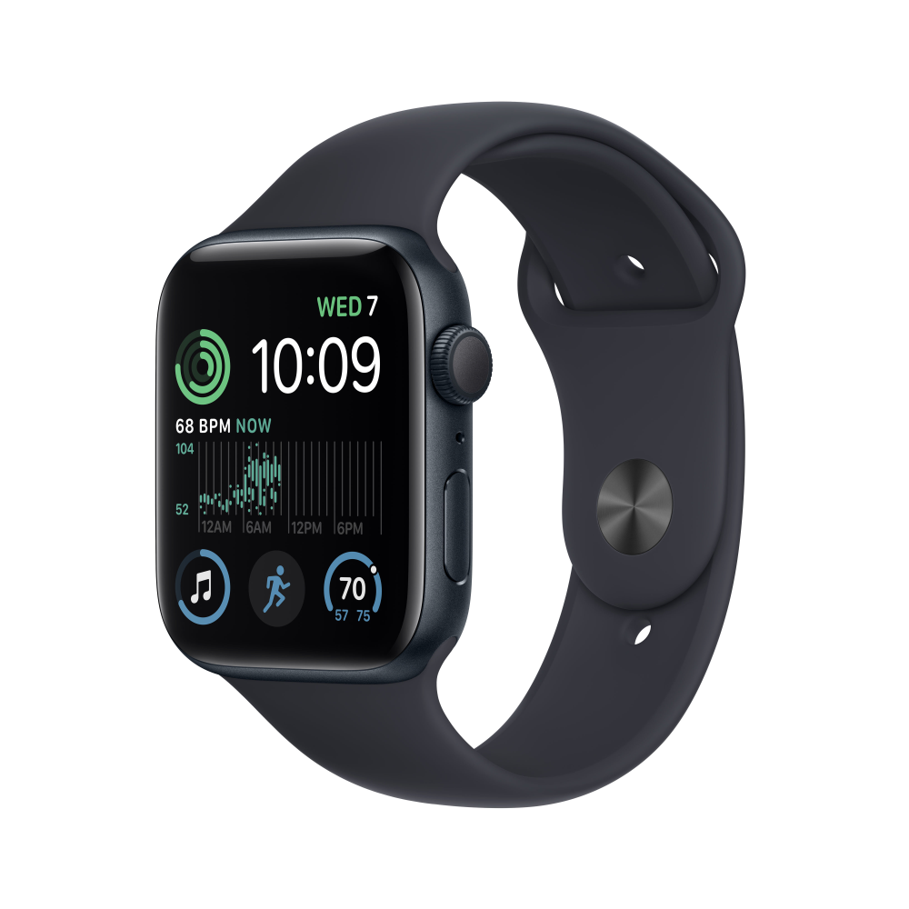 Apple Watch SE 44mm GPS Midnight Aluminium Case with Midnight Sport Band - iStore Namibia