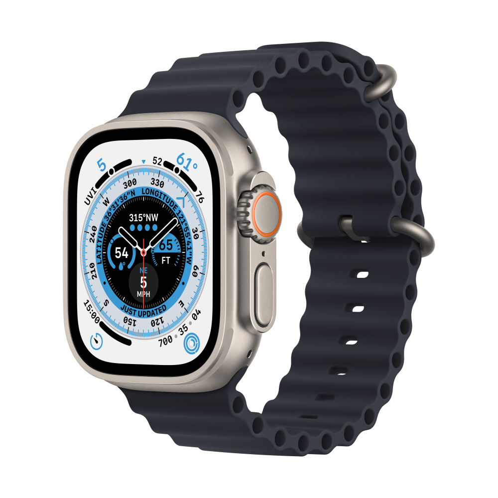 Apple Watch Ultra GPS Cellular 49mm Titanium Case Midnight