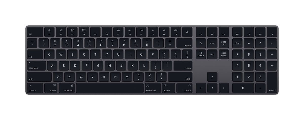 Magic Keyboard with Numeric Keypad - International English - Space Grey - iStore Namibia
