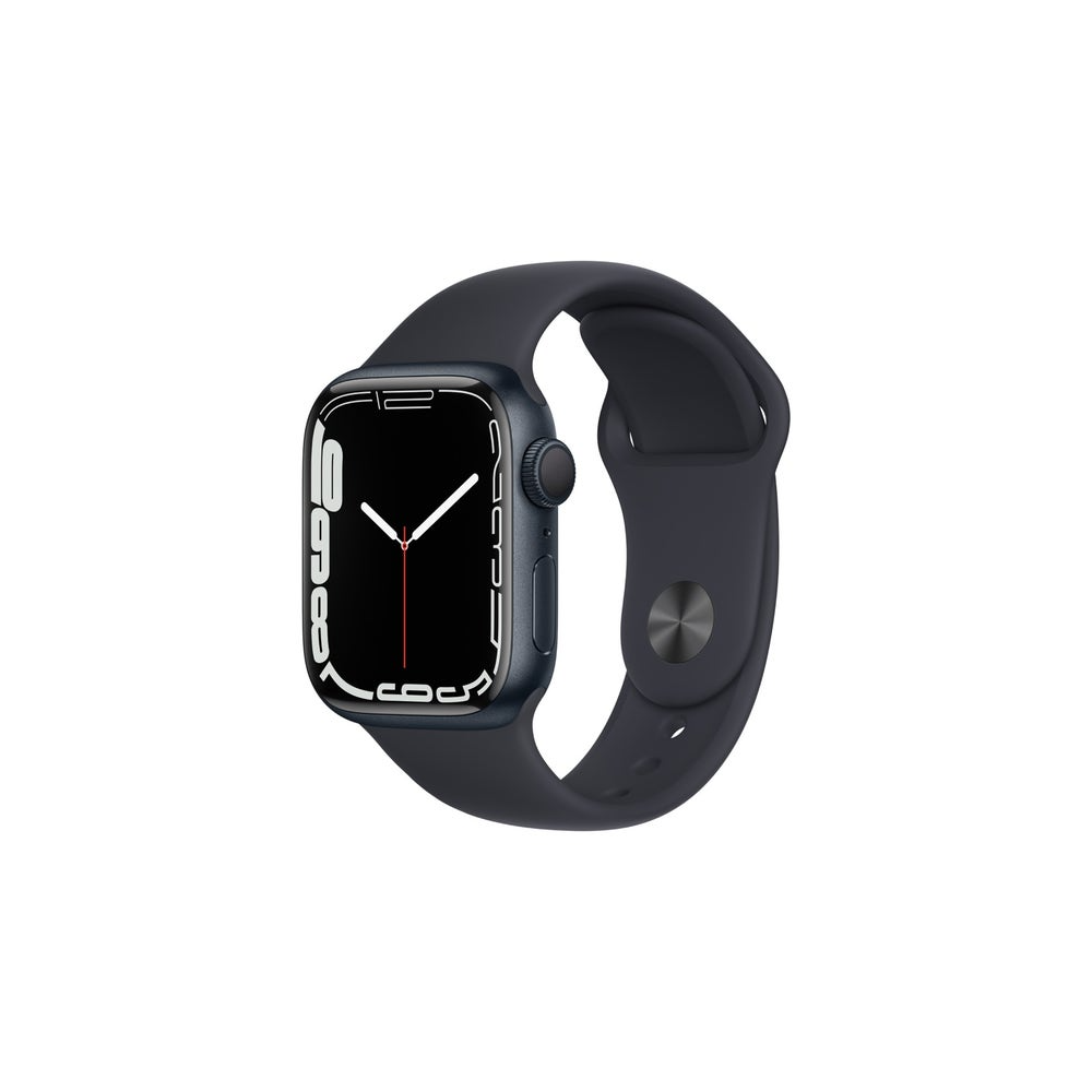 Apple Watch Series 7 GPS 45mm Midnight Aluminium Case with Apple Watch Series 7 GPS 45mm Midnight Aluminium Case with