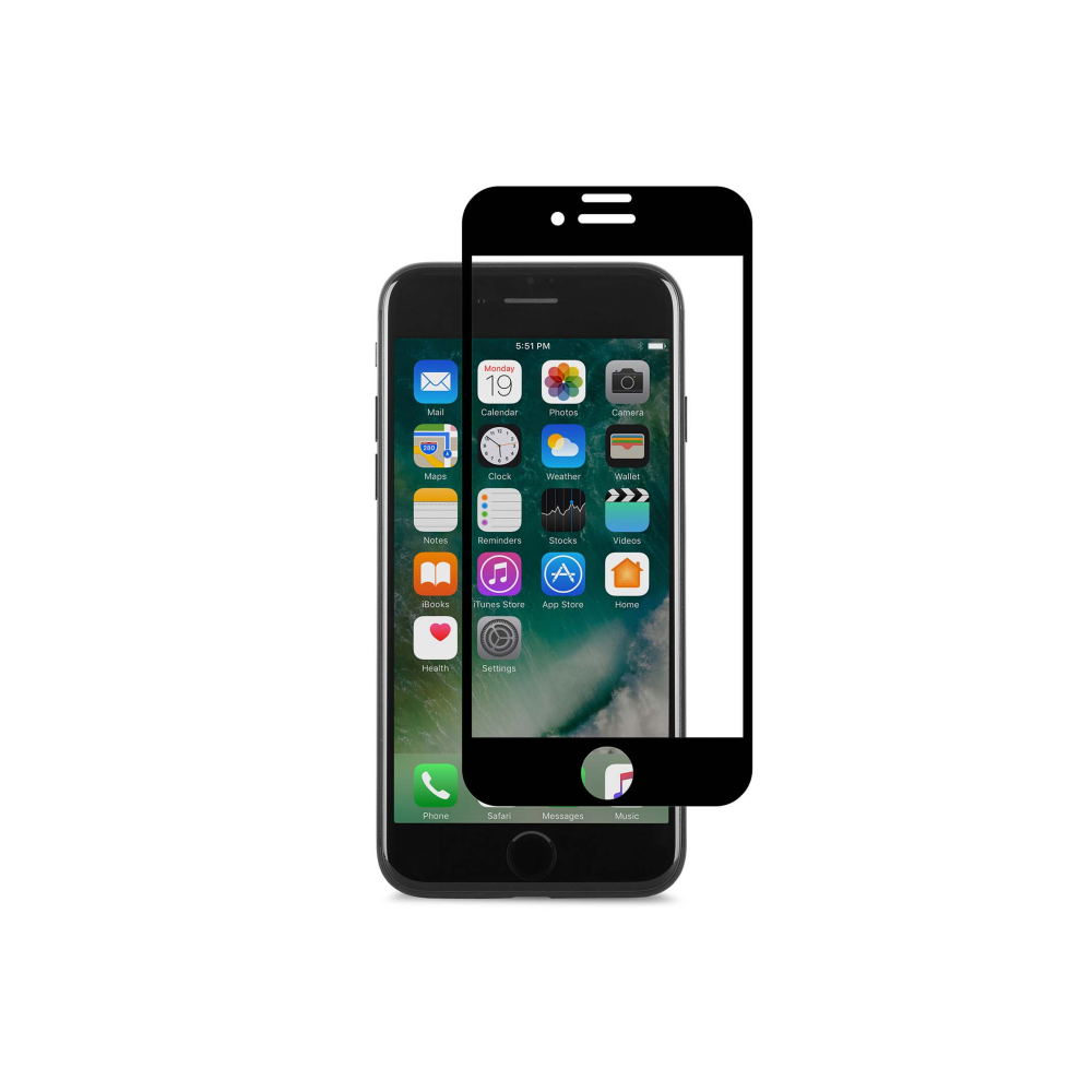 Moshi Ion Glass For iPhone 8|7 - Black - iStore Namibia