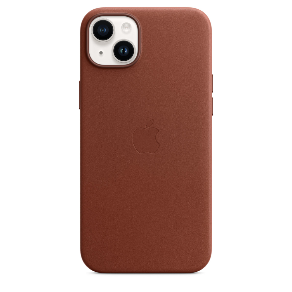 iPhone 14 Plus Leather Case with Magsafe - Umber