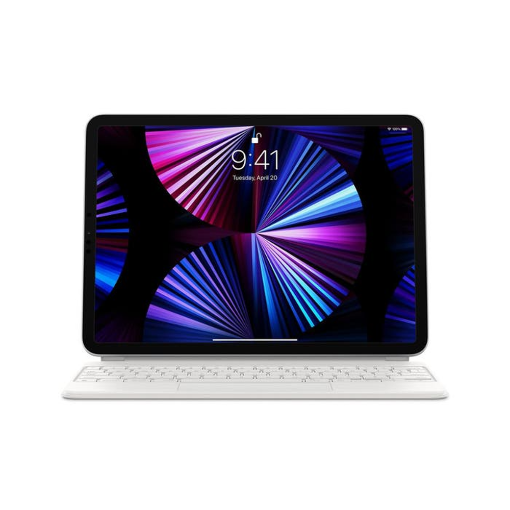 Magic Keyboard for iPad Pro 11-inch (3rd Gen) & iPad Air (4th Gen) - White - iStore Namibia